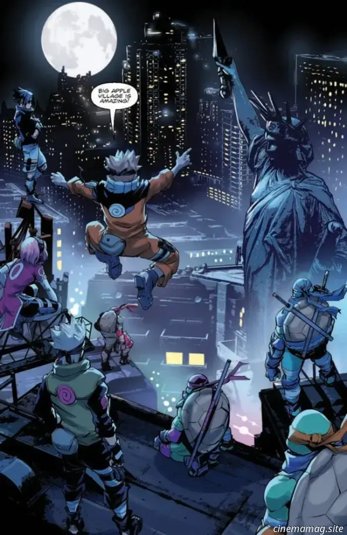 Teenage Mutant Ninja Turtles x Naruto #3 - Comic Book Sneak Peek