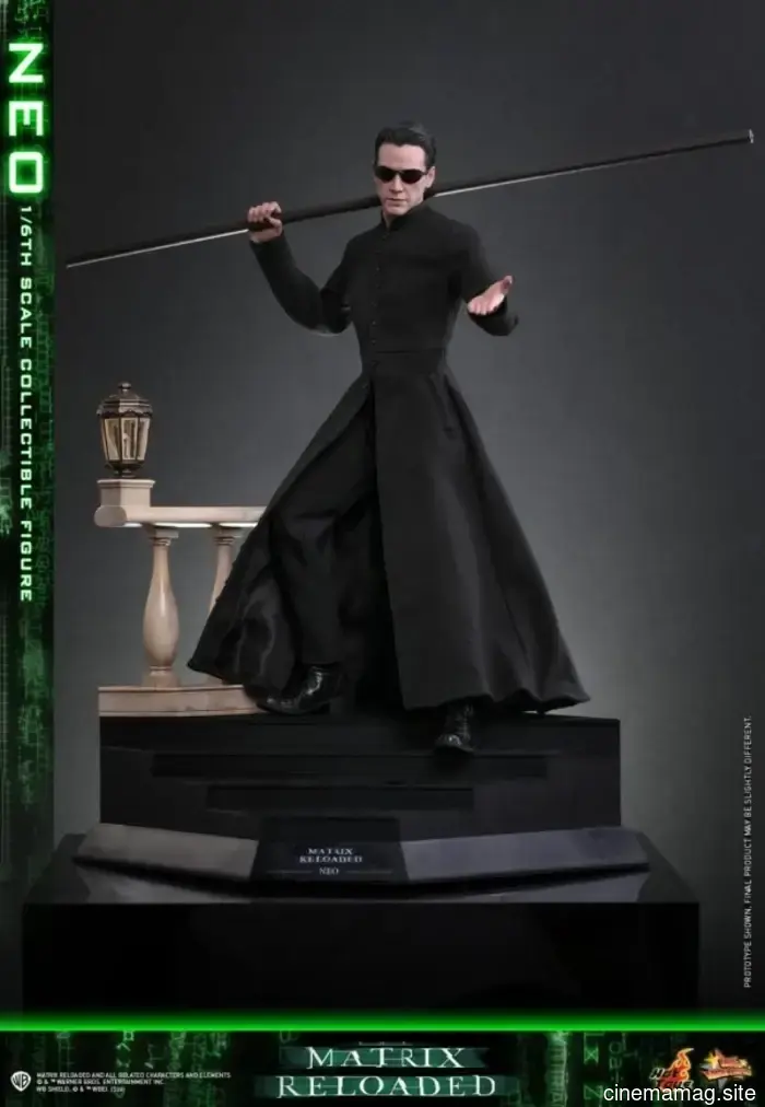 Hot Toys has revealed the sixth scale figure of Neo from The Matrix Reloaded.