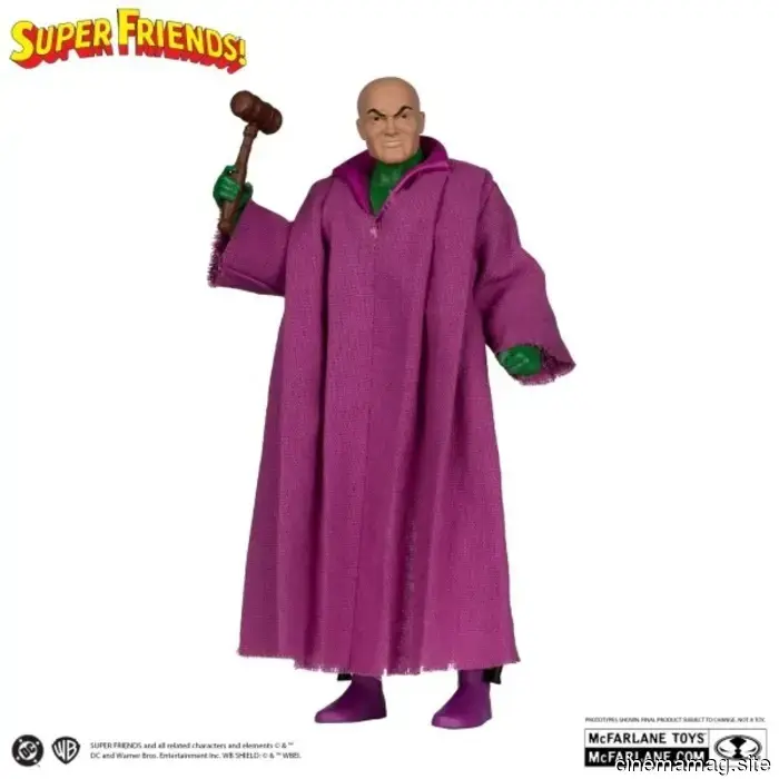 Nuevas figuras de acción de DC Super Friends presentadas por McFarlane Toys