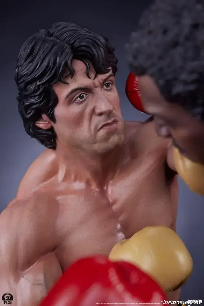 PCS' Rocky III collectible diorama features a showdown between Rocky and Apollo in their personal rematch.
