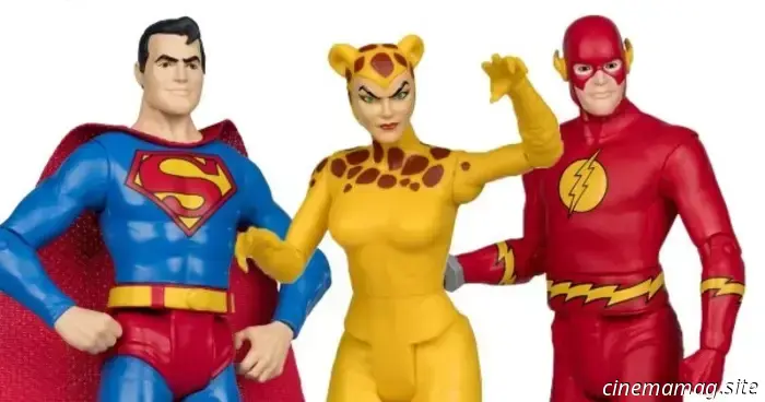Le Super Amici DC di McFarlane aggiungono Superman, Flash, Ghepard, Capitano Freddo e Toyman con l'Onda 2