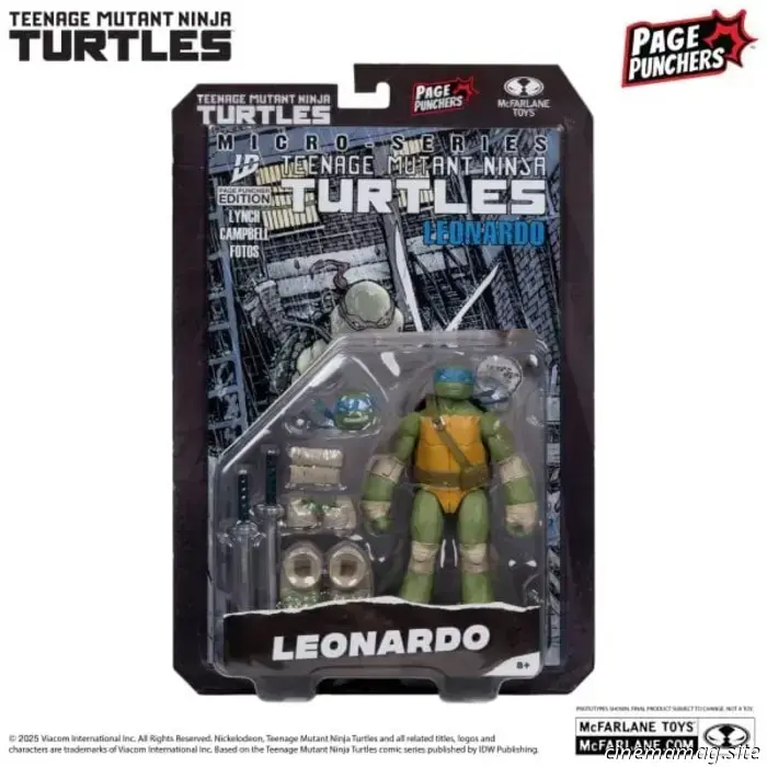 McFarlane svela i nuovi Page Punchers delle Tartarughe Ninja