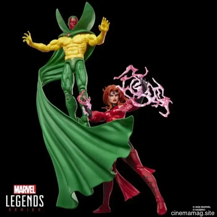 Marvel Legends Series has unveiled new figures including Vision & Scarlet Witch, Mole Man & Moloids, and Maximum Series Symbiote Spider-Man.