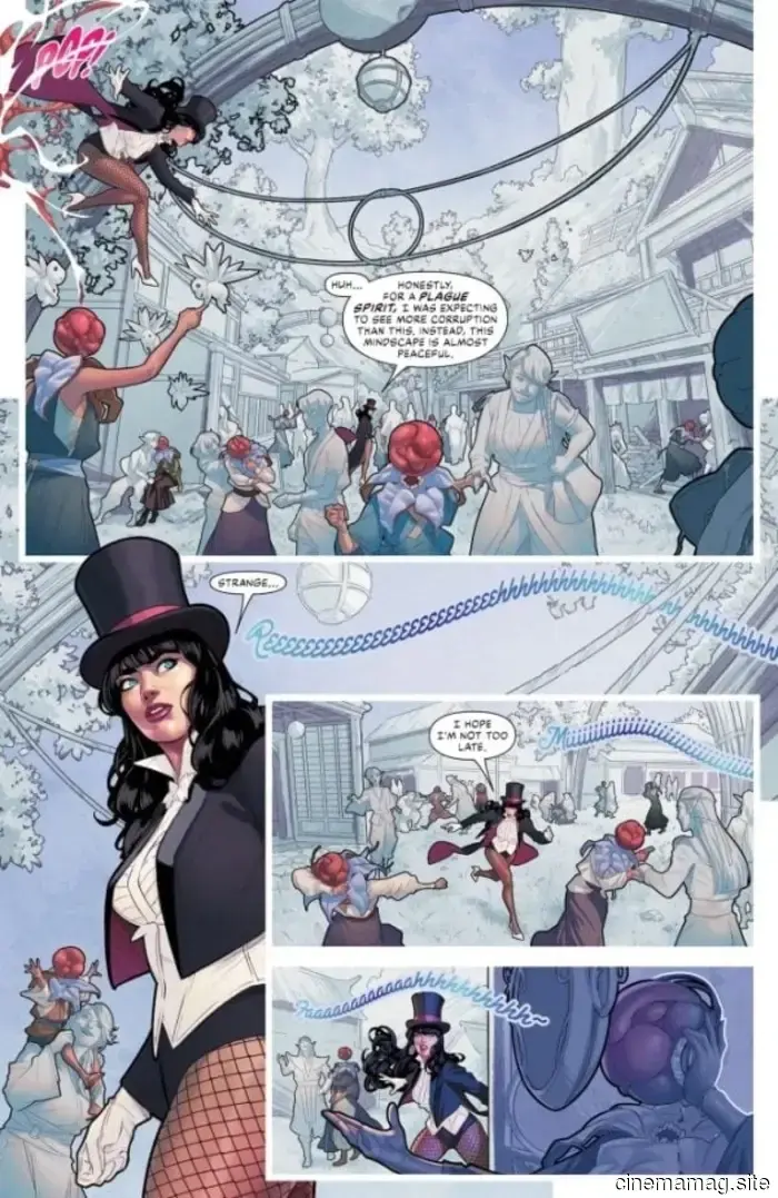 Vista previa del cómic – Zatanna #1