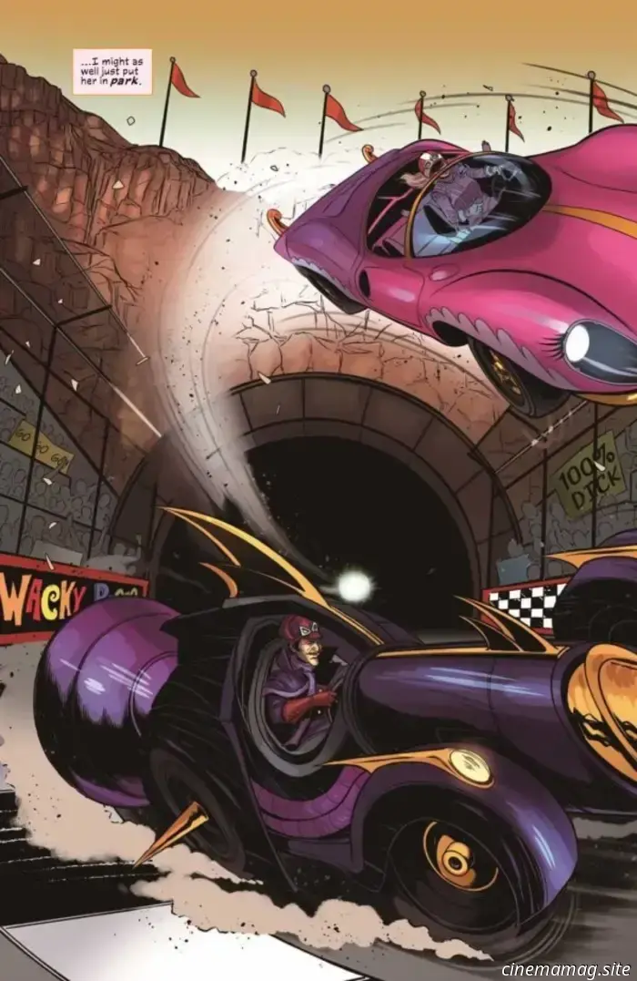 Dynamite Entertainment offers a first-look preview of Giant-Size Wacky Races.