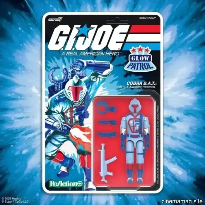 Super7 представляет G.I. Joe Glow Patrol на JoeFest с эксклюзивными фигурками ReAction+.