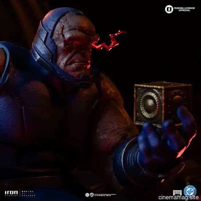 Darkseid Unleashed through Iron Studios' newest DC collectible statue.