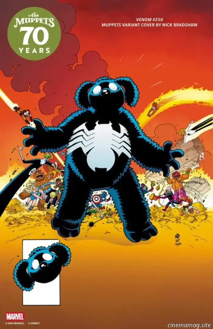 Marvel Comics presenta portadas alternativas para el 70.º aniversario de los Muppets