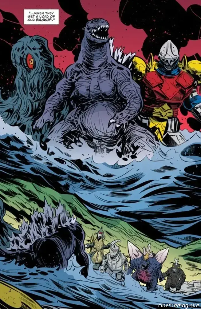 Anteprima del fumetto – Godzilla: Qui ci sono alieni #5