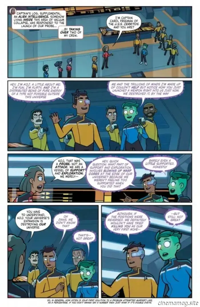 Star Trek: Cubiertas Inferiores #4 - Avance de cómic