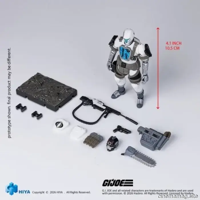 Arctic B.A.T. se une a la colección de figuras de acción G.I. Joe Exquisite Mini Series de Hiya Toys.
