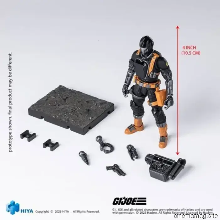 Фигурки Cobra B.A.T. и Python Patrol Crimson Guard поступают в серию Exquisite Mini от Hiya Toys по G.I. Joe