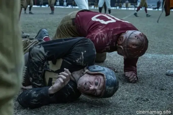 Netflix reveals first look photos from the World War II drama The Mosquito Bowl.
