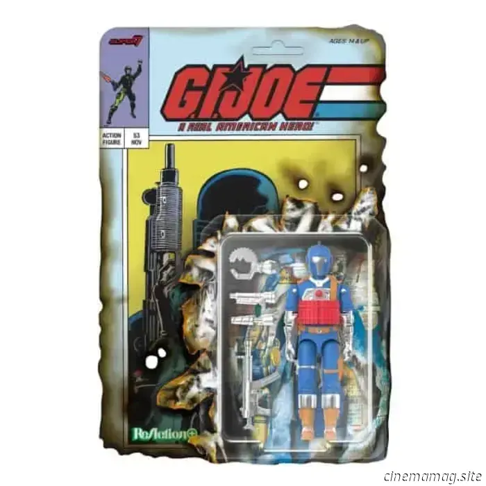 Super7 выпустила коллекционные фигуры G.I. Joe: Истинный американский герой ReAction+ — Серпентор и Кобра B.A.T. для Comic-Con