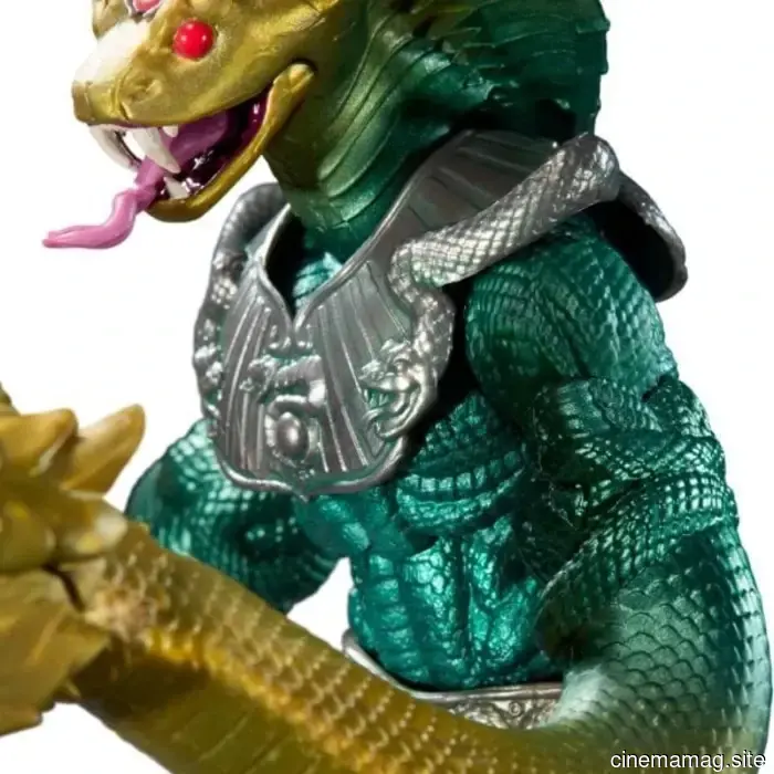 King Hiss is added to Mattel’s Masters of the Universe Chronicles collection with a new figure.