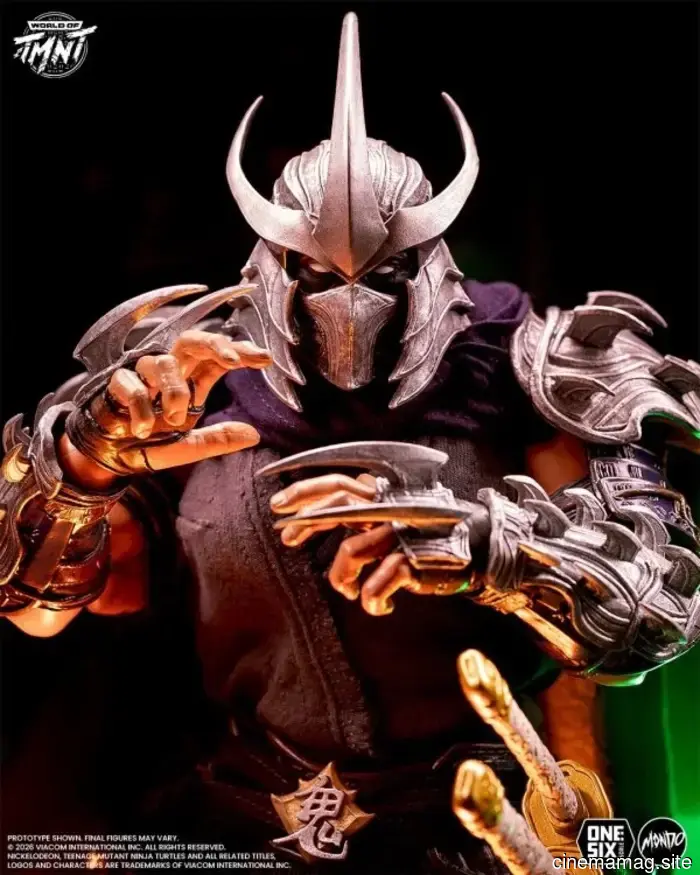 Mondo begins taking pre-orders for the sixth scale figure of Shredder from Teenage Mutant Ninja Turtles.