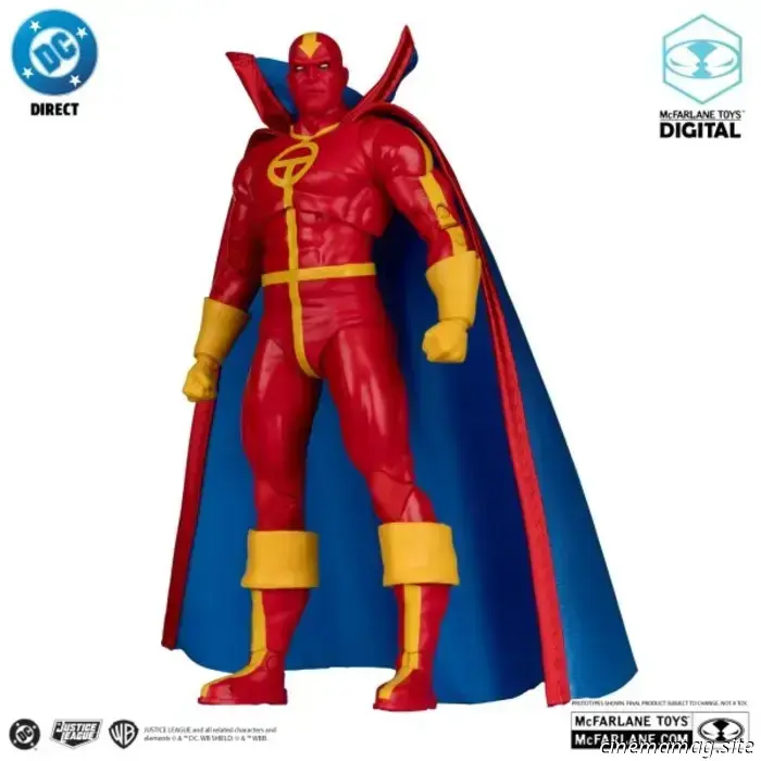 McFarlane Toys reveals new DC Direct figures of Batgirl, Blackfire, Man-Bat, and Red Tornado.