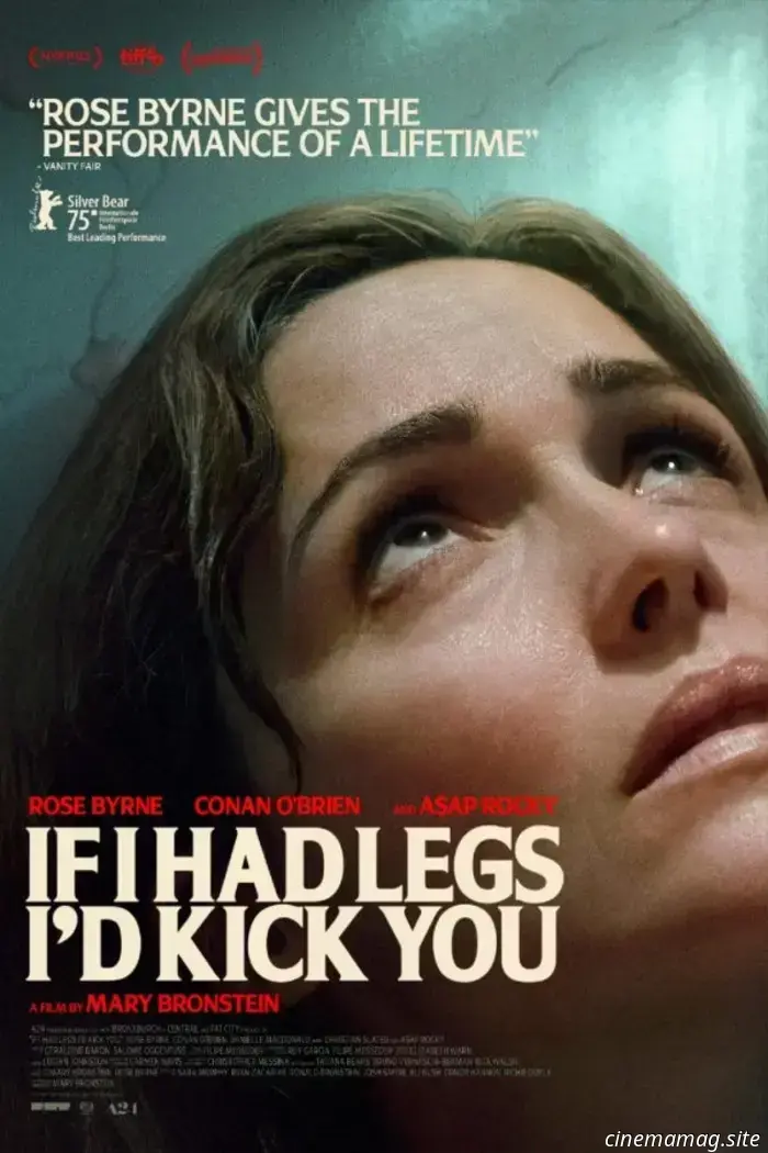 A24 releases the trailer for If I Had Legs I'd Kick You, featuring Rose Byrne.