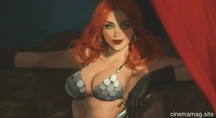 Red Sonja Noir is back for another thrilling pulp adventure in The Plunder & The Princess.