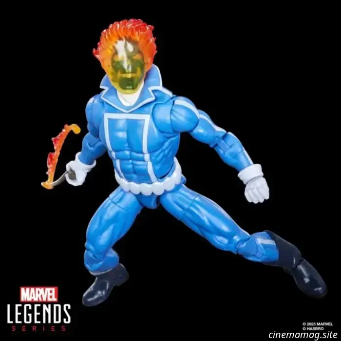 Hasbro unveils a new Johnny Blaze Ghost Rider figure from the Marvel Legends Series, along with a Hell Cycle set.
