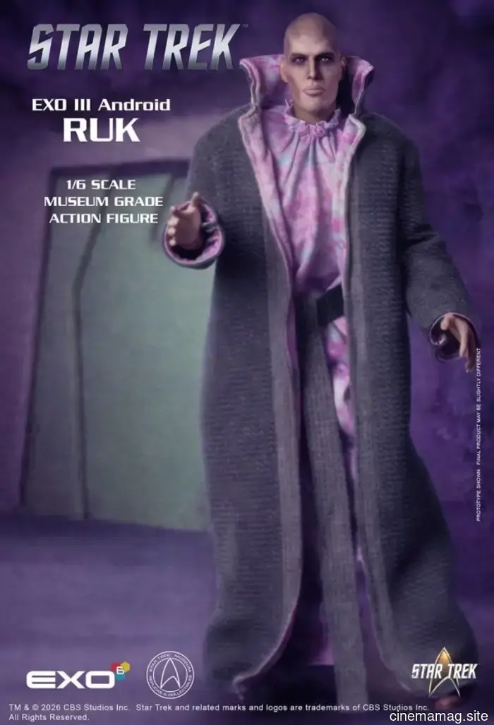 Ruk becomes part of EXO-6’s Star Trek series with the introduction of a new sixth scale figure.
