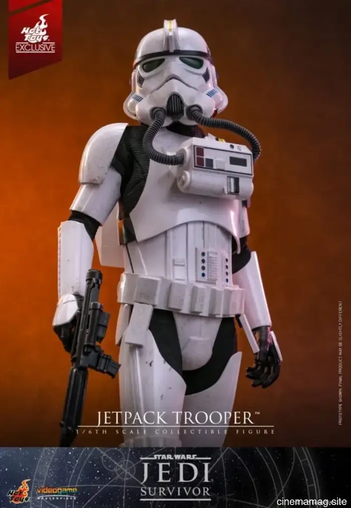 Star Wars Jedi: Survivor figura del Jetpack Trooper svelata da Hot Toys