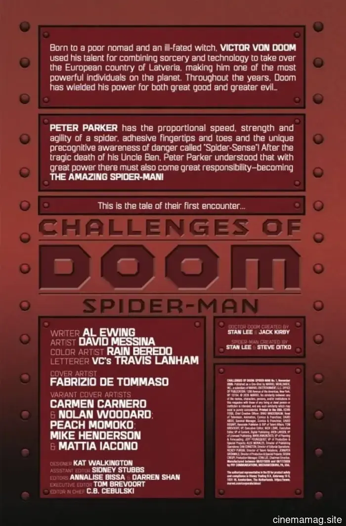 Comic Book Sneak Peek – Challenges of Doom: Spider-Man #1