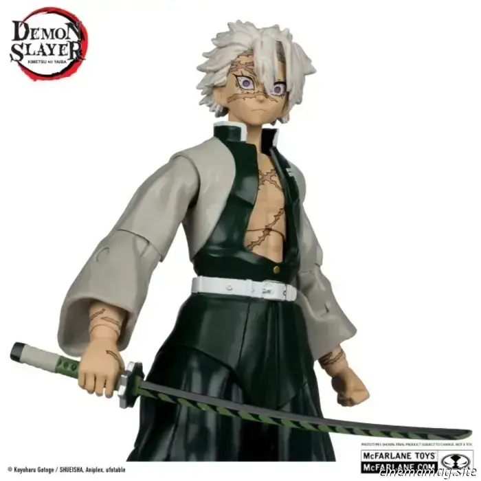 McFarlane Toys reveals new action figures based on Demon Slayer: Kimetsu no Yaiba.
