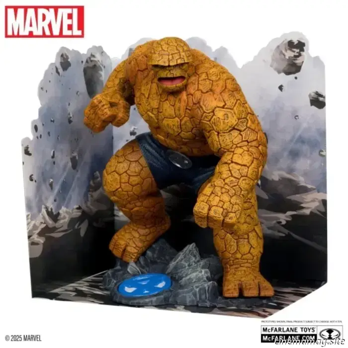 McFarlane Toys has revealed new Marvel collectibles featuring Spider-Man, Black Panther, The Thing, and Beast.