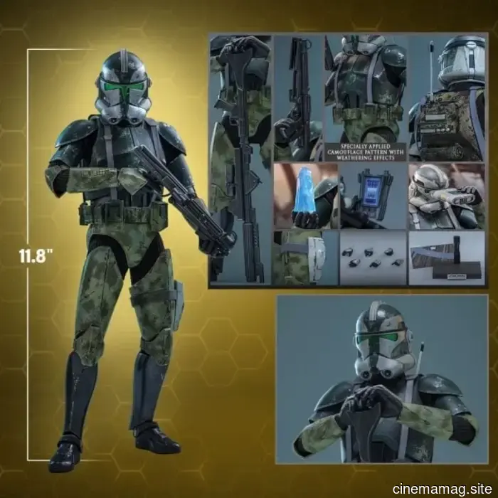 Il Clone Commander Gree si unisce alla collezione in scala sesta di Star Wars di Hot Toys.