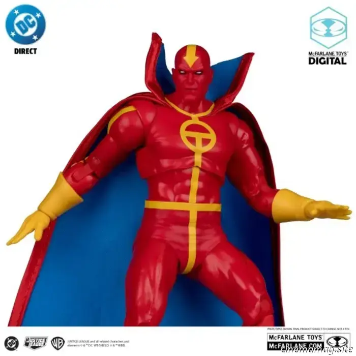 McFarlane Toys reveals new DC Direct figures of Batgirl, Blackfire, Man-Bat, and Red Tornado.