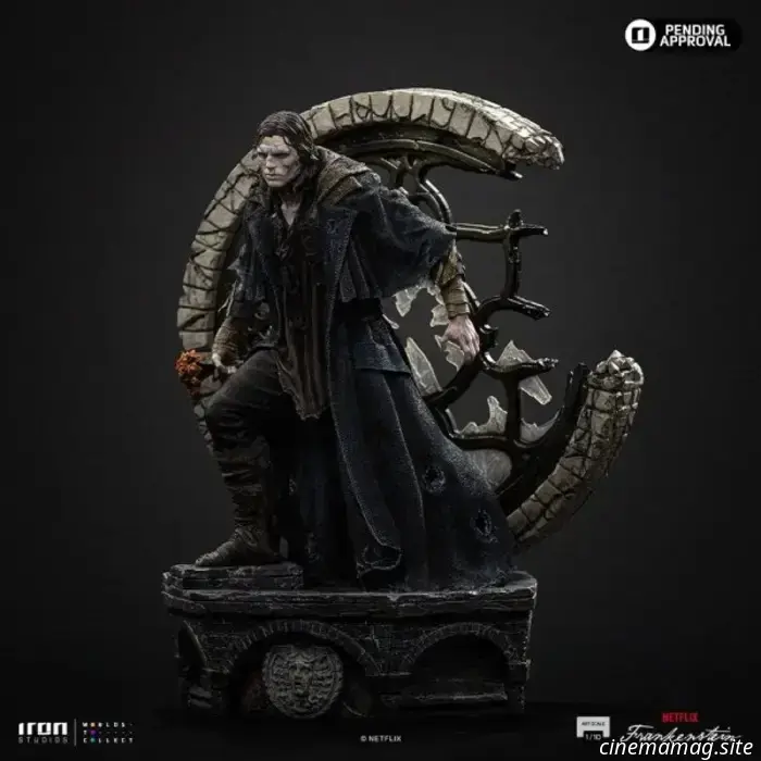 Iron Studios da vida a la criatura de Jacob Elordi con una estatua coleccionable del Monstruo de Frankenstein.