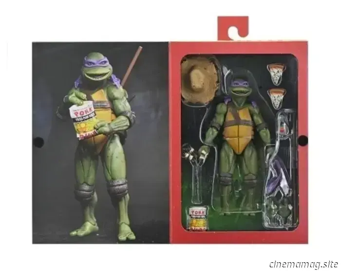 NECA запускает фигурки к 35-й годовщине фильма «Черепашки-ниндзя»