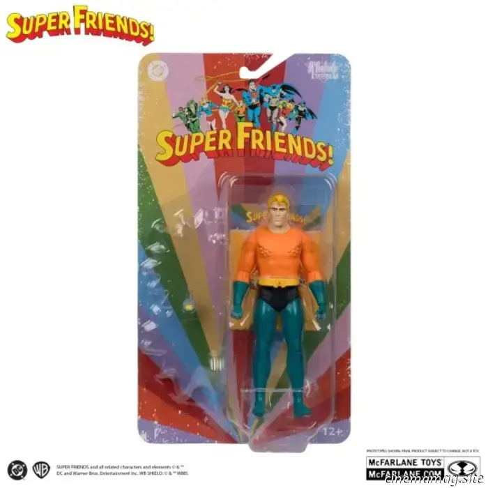 La linea di action figure retrò DC Super Friends di McFarlane aggiunge Bizarro Batman, Brainiac, i Wonder Twins e altro