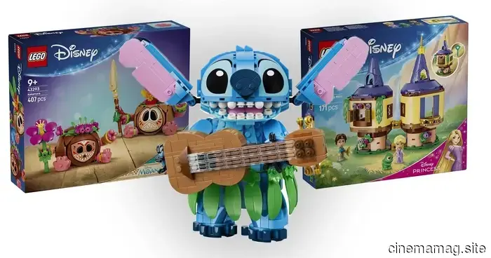 LEGO Disney's Summer 2026 sets feature Lilo & Stitch, Moana 2, Tangled, The Little Mermaid, and additional themes.