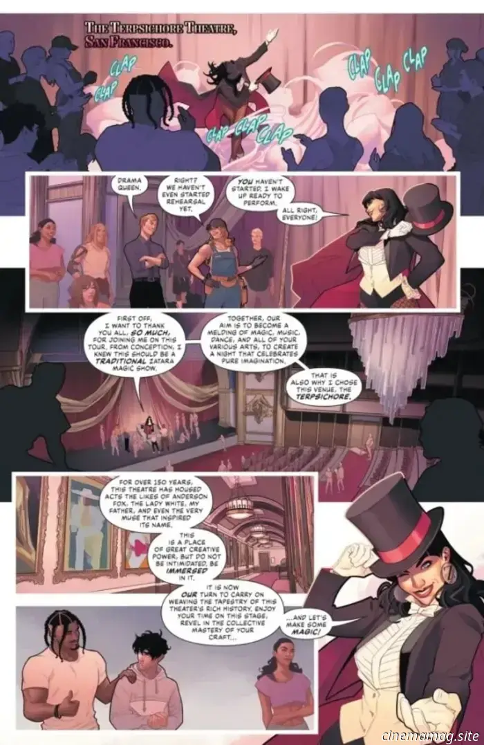 Zatanna #1 - Preview of the Comic Book