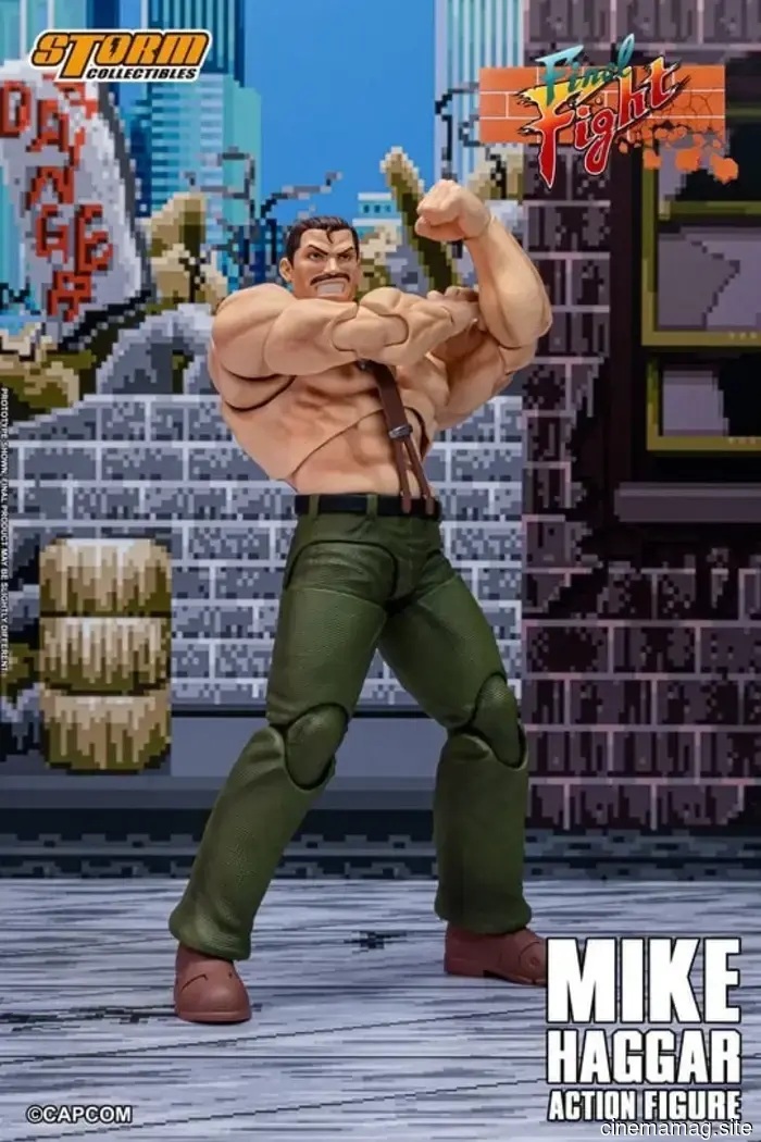 Storm Collectibles reveals action figures of Cody Travers and Mike Haggar from Final Fight.