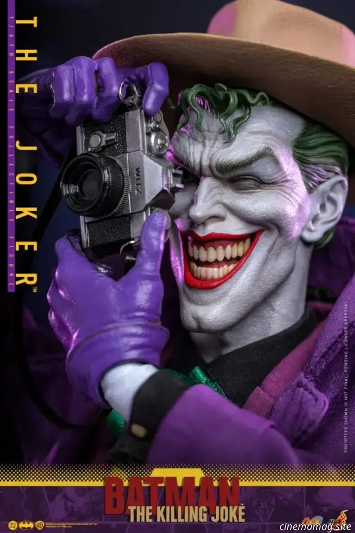 La figura del Joker in scala 1/6 da Batman: The Killing Joke svelata da Hot Toys