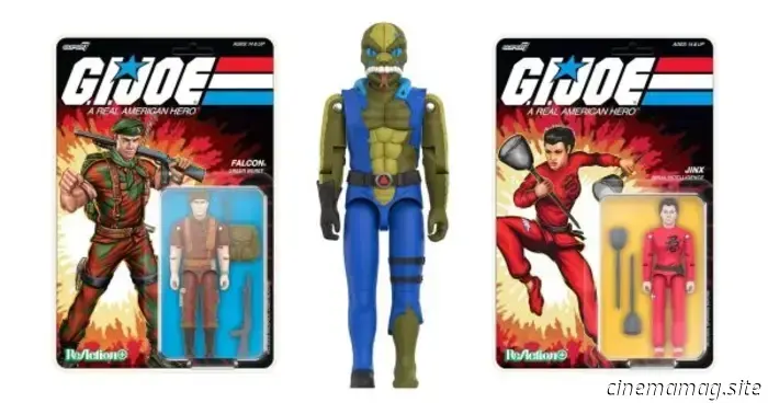 G.I. Joe: The Movie is the focal point of Super7's newest wave of G.I. Joe ReAction+ figures.