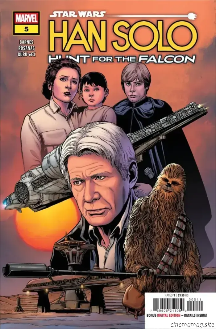 Anteprima del fumetto – Star Wars: Han Solo – La caccia al Falcon #5