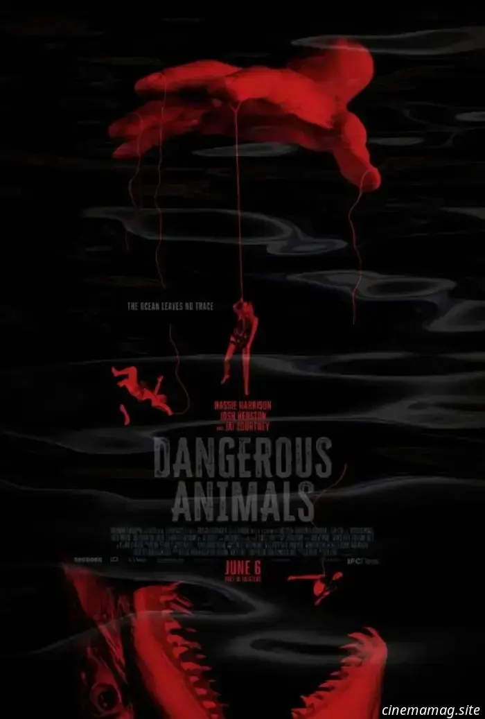 Jai Courtney plays a shark-obsessed serial killer in the trailer for Dangerous Animals.
