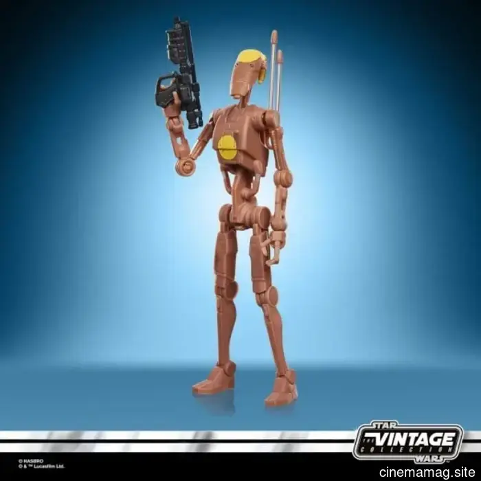 Hasbro’s Star Wars: The Vintage Collection introduces new action figures from Attack of the Clones.