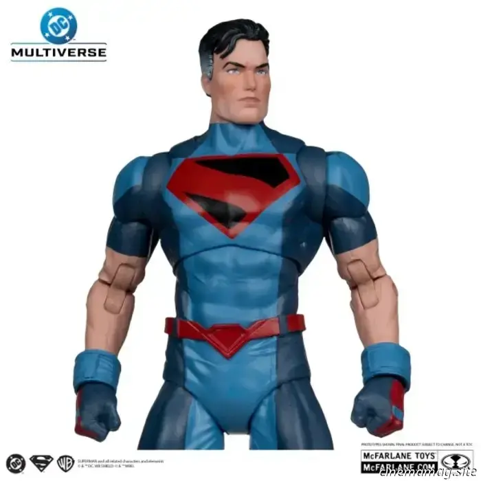 Superman, Wally West, Ice e la Brigata Rocket Red: le figure DC Multiverse svelate da McFarlane