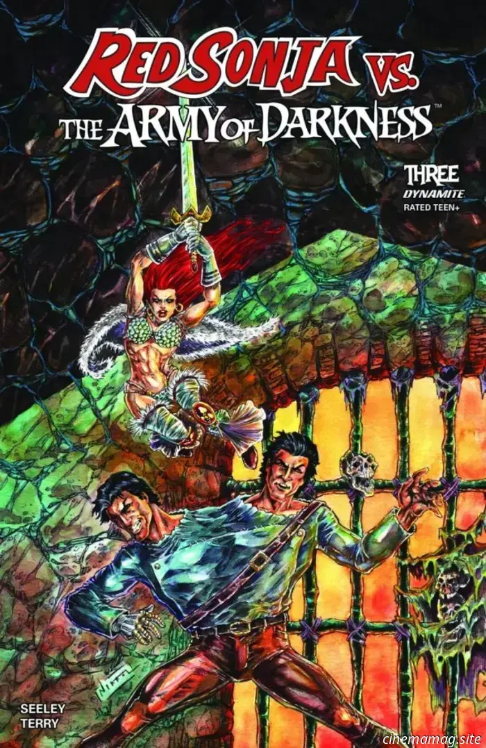 Sonja Roja contra el Ejército de las Tinieblas #3-Avance del Cómic