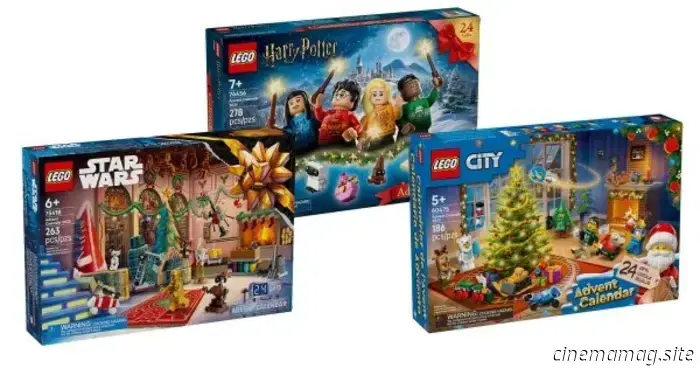 LEGO svela i suoi calendari dell'Avvento 2025.