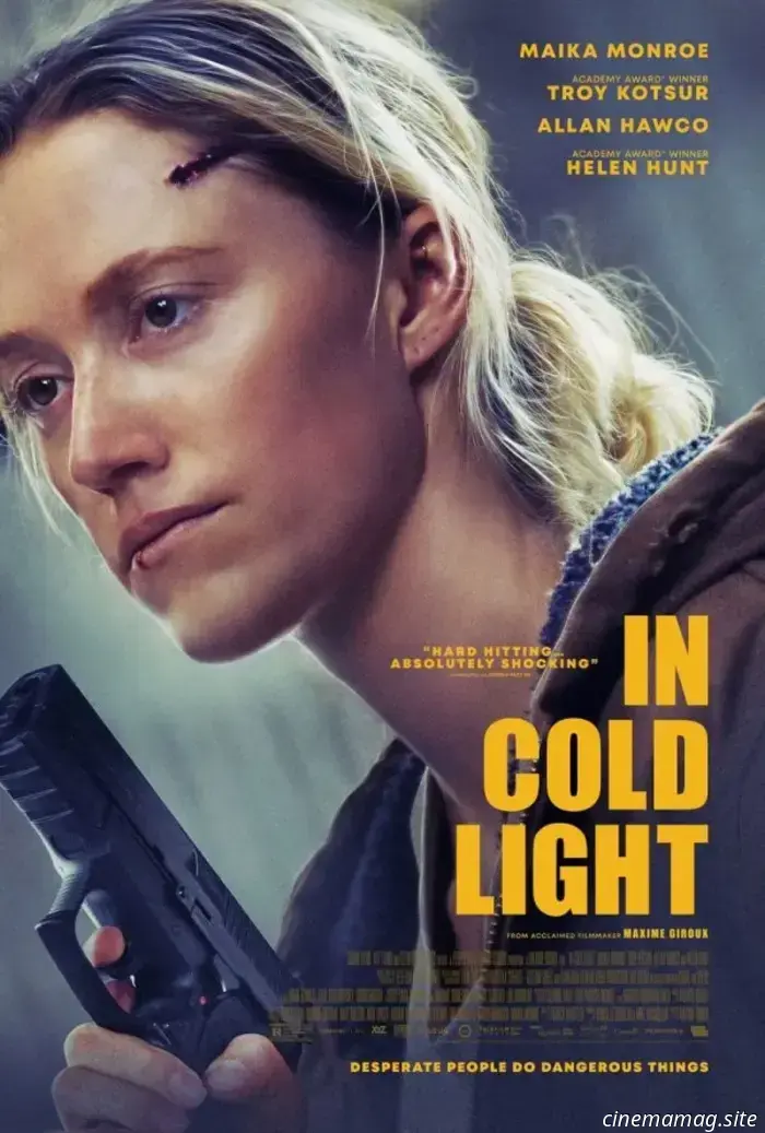 Trailer for the crime thriller In Cold Light featuring Maika Monroe and Helen Hunt.