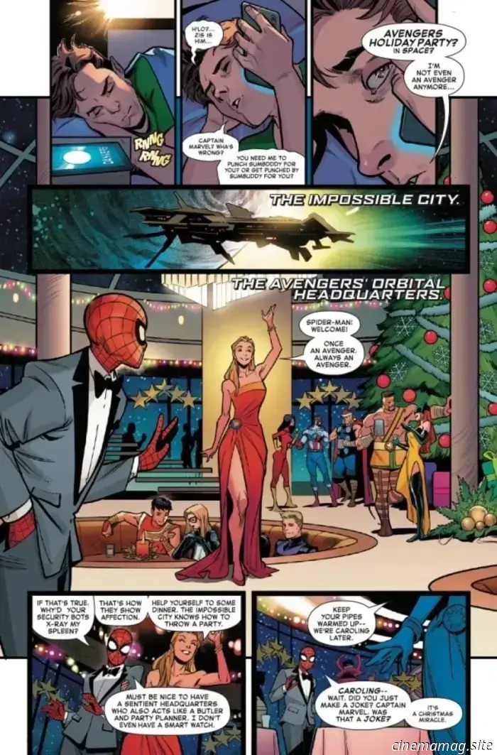 Превью комикса — Человек-паук: Праздничный спектакль №1