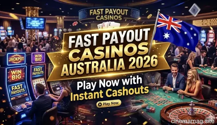 Fast Payout Casinos in Australia 2026: Top 5 Aussie Online Casinos with the Quickest Payout Rates - MovieMaker