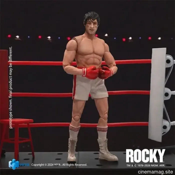 Hiya Toys revela la figura de acción Rocky Exquisite Super Series