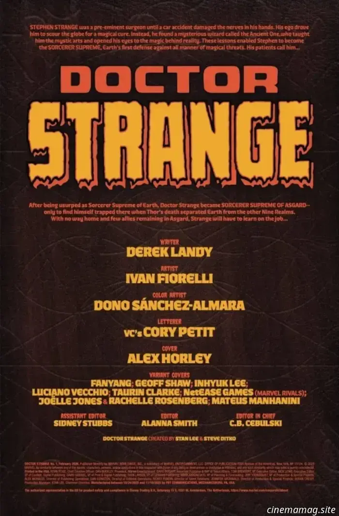 Anteprima del fumetto – Doctor Strange n. 1